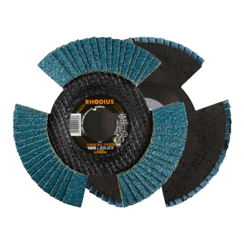 RHODIUS Lamellenschleifscheibe VISION PRO 125mm K 40 RHODIUS Lamellenschleifscheibe VISION PRO 125mm K 40 von RHODIUS