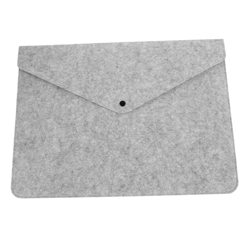 RHRYTCH 2 Stück Filz-Papiertüten Dokumententasche Aktenordner Geldtaschen mit Knopf für Bargeldordner mit Taschen Tasche für Akten Filztaschen Filz Dokumentenhalter Tragbare Dokumententasche RHRYTCH 2 Stück Filz-Papiertüten Dokumententasche Aktenordner Geldtaschen mit Knopf für Bargeldordner mit Taschen Tasche für Akten Filztaschen Filz Dokumentenhalter Tragbare Dokumententasche von RHRYTCH