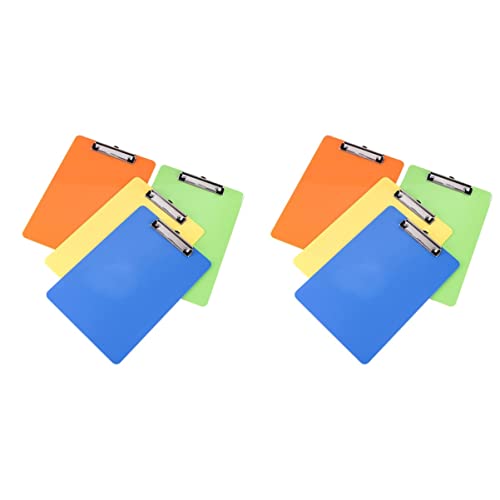 RHRYTCH 8 Stück Klemmbrett Papier-Klemmbrett Klemmbretter mit niedrigem Profil-Clip Briefgröße Klemmbrett Recyceltes Klemmbrett Hartfaser-Klemmbrett Tragetasche A4 Plattenklemme RHRYTCH 8 Stück Klemmbrett Papier-Klemmbrett Klemmbretter mit niedrigem Profil-Clip Briefgröße Klemmbrett Recyceltes Klemmbrett Hartfaser-Klemmbrett Tragetasche A4 Plattenklemme von RHRYTCH