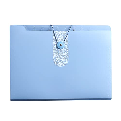RHRYTCH Aktenordner, A4, mehrschichtige Aufbewahrungstasche, Orgeltasche, Studentententest, Papierordner, Schreibtisch-Organizer, Schulbedarf von RHRYTCH