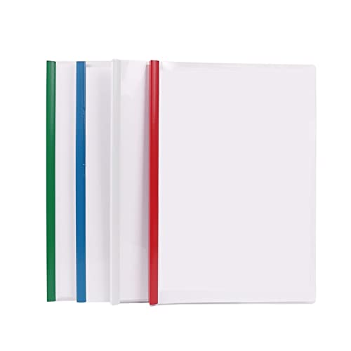 RHRYTCH Dokumentenmappe, schlicht, einfarbig, Kunststoff, transparent, für Geschäfte, Schreibwaren RHRYTCH Dokumentenmappe, schlicht, einfarbig, Kunststoff, transparent, für Geschäfte, Schreibwaren von RHRYTCH