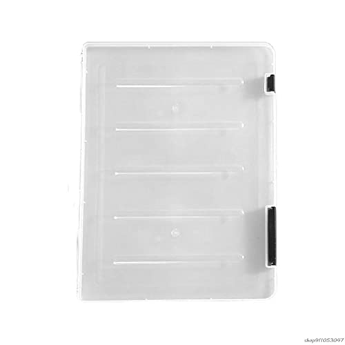 RHRYTCH Dokumentenmappe, transparente Aufbewahrungsbox, transparenter Kunststoff, Dokumentenpapier, Füllhülle von RHRYTCH