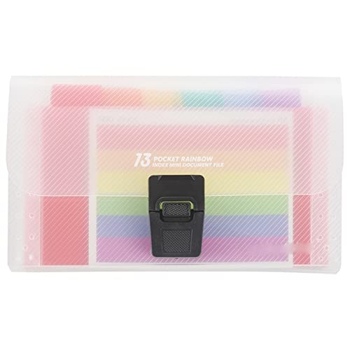 RHRYTCH Fächermappe, Organizer, Tasche, Dokumentenaufbewahrung, Orgeltasche, mehrlagig, sichere Rechnungsmappe für Briefpapier, Papiere RHRYTCH Fächermappe, Organizer, Tasche, Dokumentenaufbewahrung, Orgeltasche, mehrlagig, sichere Rechnungsmappe für Briefpapier, Papiere von RHRYTCH