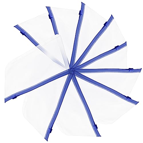 RHRYTCH Kunststoff-Ordner mit Reißverschluss, 10 Stück, schwarz, Dokumentenmappe, Taschen-Organizer, Kartenbinder, farbige Binder-Clips, bunte Aktenordner, farbige Rechnung, PVC-Reißverschluss von RHRYTCH