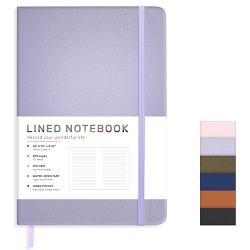 RIANEAN 1 x violettes liniertes Tagebuch-Notizbuch RIANEAN 1 x violettes liniertes Tagebuch-Notizbuch von RIANEAN