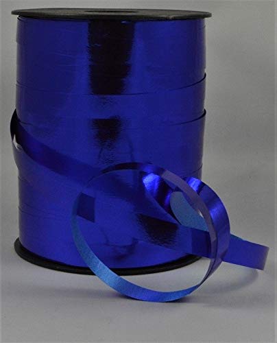 Ringelband, Polyprop, 10 mm x 250 m, Blau Metallic von RIBBON WRITER