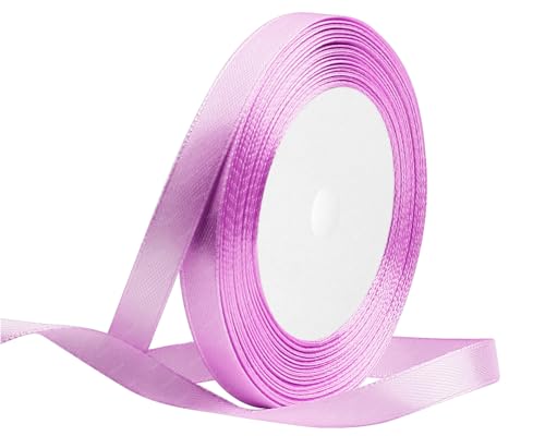 Lavendel Satinband 10mm x 22 Meters Stoffbänder für Geschenkverpackungen, Blumensträuße, Kunsthandwerk und Hochzeitsdekoration Lavendel Satinband 10mm x 22 Meters Stoffbänder für Geschenkverpackungen, Blumensträuße, Kunsthandwerk und Hochzeitsdekoration von RIBONIES