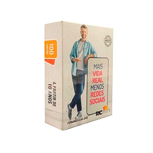 MEHR REAL LIFE, WENIGER SOZIALE NETZWERKE - 100 KARTEN FÜR SIE ZUM ÜBERLEGEN SIE IHRE DIGITALE ROUTINE von RIC JOGOS