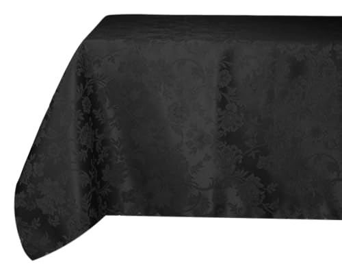 RICAMI FIORENTINI BALDI Fleckabweisende Tischdecke, quadratisch, 100 x 100 cm, schmutzabweisend, bügelfrei, Typ Flandern, gerader Saum, sehr strapazierfähig, toskanisches Handwerk, Anthrazit 33 RICAMI FIORENTINI BALDI Fleckabweisende Tischdecke, quadratisch, 100 x 100 cm, schmutzabweisend, bügelfrei, Typ Flandern, gerader Saum, sehr strapazierfähig, toskanisches Handwerk, Anthrazit 33 von RICAMI FIORENTINI BALDI