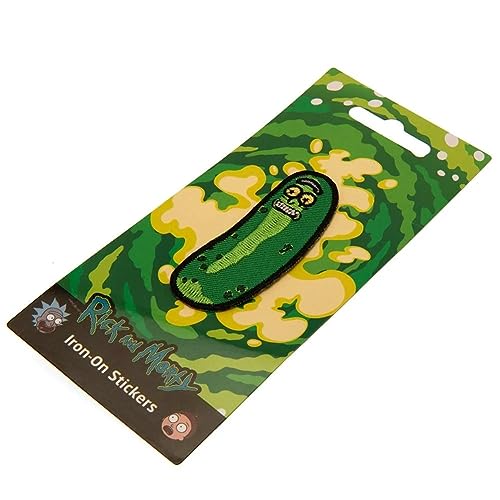 RICK AND MORTY Aufnäher zum Aufbügeln, bestickt, Einheitsgröße, Grün, grün, Einheitsgröße RICK AND MORTY Aufnäher zum Aufbügeln, bestickt, Einheitsgröße, Grün, grün, Einheitsgröße von RICK AND MORTY