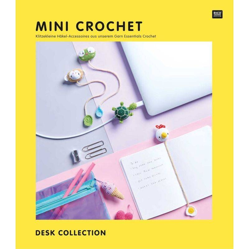 Mini Crochet Desk Collection, Geheftet von RICO-Design tap
