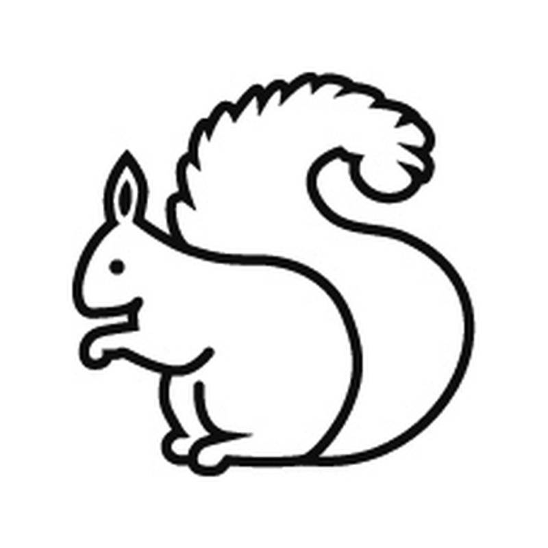 Stempel Mini Eichhörnchen von RICO-Design tap