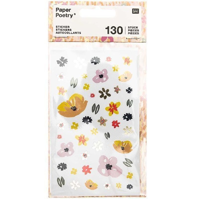 Sticker, Crafted Nature, Blumen, Rosa Fsc Mix von RICO-Design tap