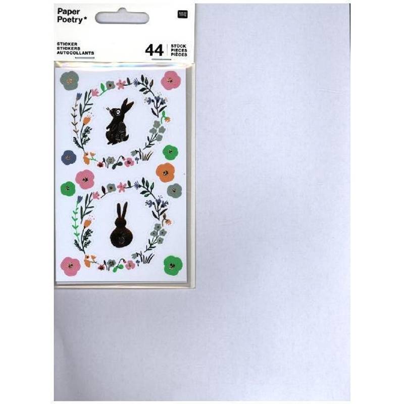 Paper Poetry - Sticker Ostern, Hasen Fsc Mix von RICO-Design tap