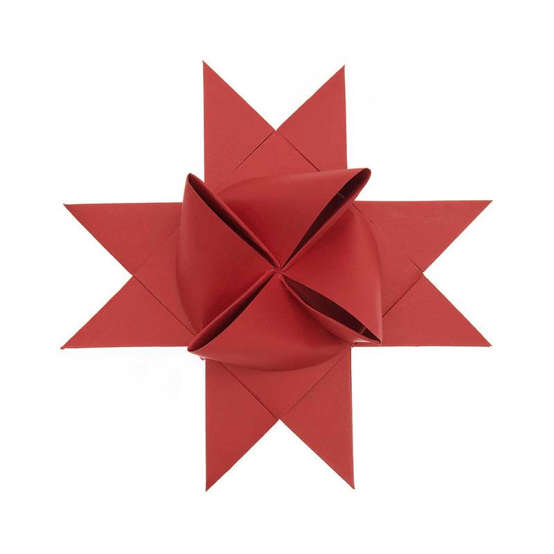 Papierbastelset Fröblelsterne Xxl 20-Teilig In Rot von RICO Design