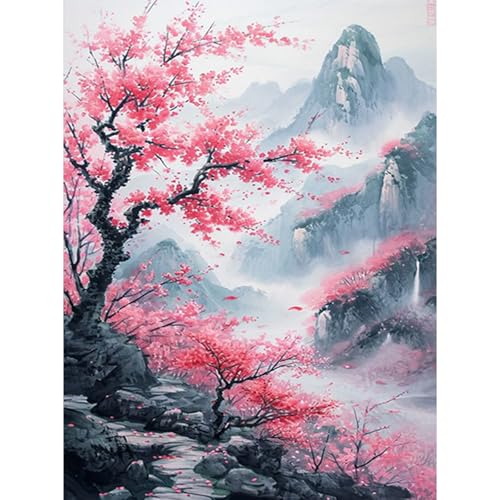 RICUVED 5D Diamond Painting Baum Diamant Painting Bilder Diamond Art Erwachsene Full DIY Landschaft Diamant Kunst Malerei Stickerei Set Kreuzstich 30x40cm RICUVED 5D Diamond Painting Baum Diamant Painting Bilder Diamond Art Erwachsene Full DIY Landschaft Diamant Kunst Malerei Stickerei Set Kreuzstich 30x40cm von RICUVED
