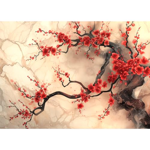 RICUVED 5D Diamond Painting Blume Diamant Painting Bilder Diamond Art Erwachsene Full DIY Landschaft Diamant Kunst Malerei Stickerei Set Kreuzstich 30x40cm von RICUVED