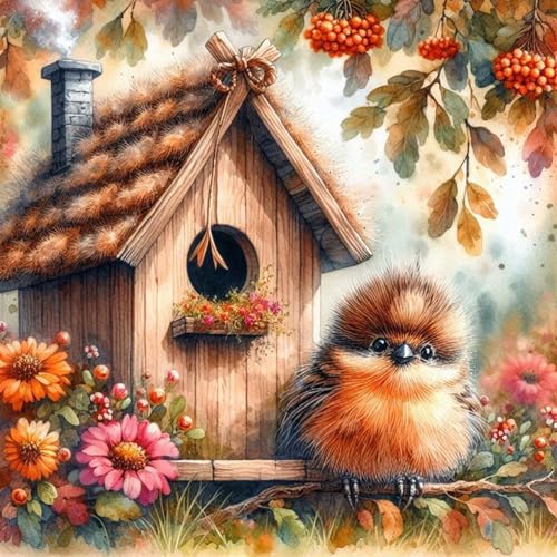 RICUVED 5D Herbst Diamond Painting Diamant Painting Bilder Vögel Diamond Art Erwachsene Full DIY Diamant Kunst Malerei Stickerei Set Kreuzstich 30x30cm RICUVED 5D Herbst Diamond Painting Diamant Painting Bilder Vögel Diamond Art Erwachsene Full DIY Diamant Kunst Malerei Stickerei Set Kreuzstich 30x30cm von RICUVED