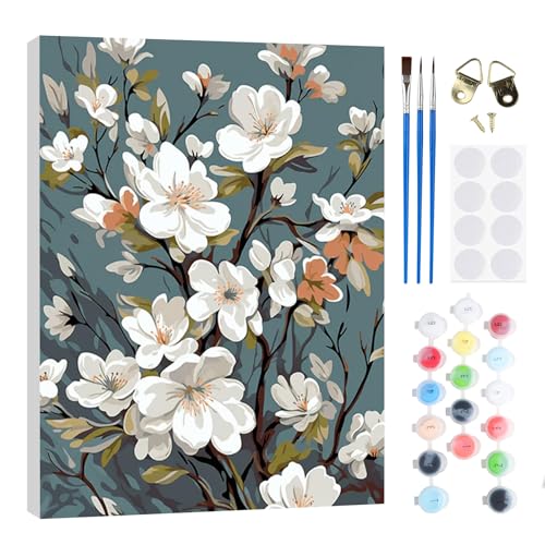 RICUVED Blume Malen Nach Zahlen ab 5 6 7 Jahre Mädchen und Junge,Landschaft Malen Nach Zahlen für Kinder mit Rahmen 3 Pinsel und Acrylfarben 20x30cm RICUVED Blume Malen Nach Zahlen ab 5 6 7 Jahre Mädchen und Junge,Landschaft Malen Nach Zahlen für Kinder mit Rahmen 3 Pinsel und Acrylfarben 20x30cm von RICUVED