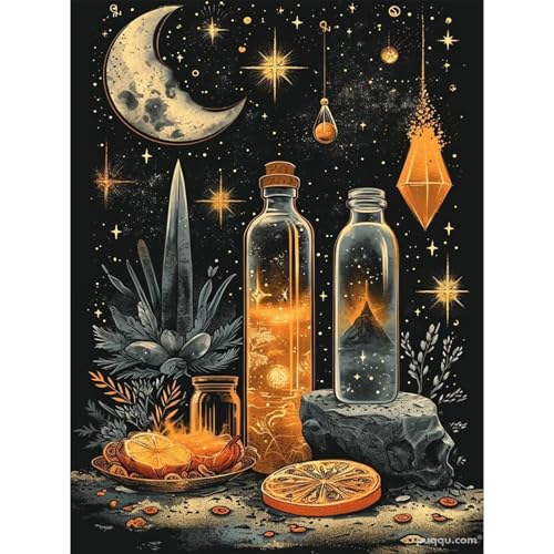 RICUVED Kristall Diamond Painting,5D Fantasy Diamant Painting Bilder Erwachsene Diamond Painting Kinder, Full Drill Diamond Art Diamant Malerei Bilder für Home Dekor 30x40cm RICUVED Kristall Diamond Painting,5D Fantasy Diamant Painting Bilder Erwachsene Diamond Painting Kinder, Full Drill Diamond Art Diamant Malerei Bilder für Home Dekor 30x40cm von RICUVED