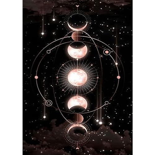 RICUVED Mond Diamond Painting Set,5D Diamant Painting Bilder Erwachsene Mond Diamond Painting Kinder, Full Drill Diamond Art Diamant Malerei Bilder Diamond Painting für Home Dekor 30x40cm RICUVED Mond Diamond Painting Set,5D Diamant Painting Bilder Erwachsene Mond Diamond Painting Kinder, Full Drill Diamond Art Diamant Malerei Bilder Diamond Painting für Home Dekor 30x40cm von RICUVED