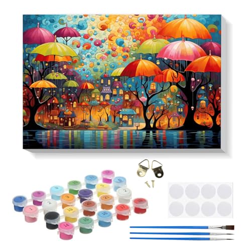 RICUVED Schwarze Katze Malen nach Zahlen Kinder mit Rahmen-Landschaft Paint by Numbers für Kind, Cute Ölgemälde Kinder ab 5 6 7 8 9 Jahre für Hause Dekoration Verwendet Werden 20x30cm RICUVED Schwarze Katze Malen nach Zahlen Kinder mit Rahmen-Landschaft Paint by Numbers für Kind, Cute Ölgemälde Kinder ab 5 6 7 8 9 Jahre für Hause Dekoration Verwendet Werden 20x30cm von RICUVED