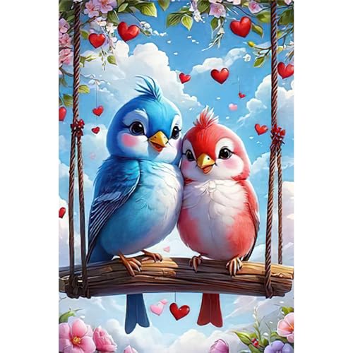 RICUVED Vogel Diamond Painting,5D Diamant Painting Bilder Erwachsene Tiere Diamond Painting Kinder, Full Drill Diamond Art Diamant Malerei Bilder für Home Dekor 30x40cm RICUVED Vogel Diamond Painting,5D Diamant Painting Bilder Erwachsene Tiere Diamond Painting Kinder, Full Drill Diamond Art Diamant Malerei Bilder für Home Dekor 30x40cm von RICUVED
