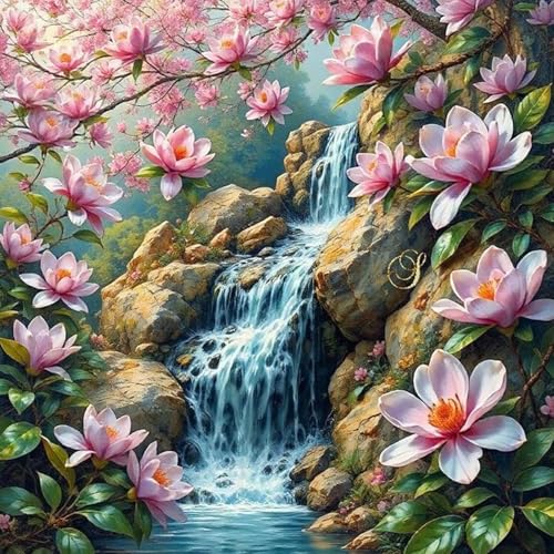 RICUVED Wasserfälle Diamond Painting Erwachsene, 5D Landschaften Diamant Painting Bilder Erwachsene, DIY Diamond Painting Bilder Diamant Malerei Set für Wanddekoration 30x30cm RICUVED Wasserfälle Diamond Painting Erwachsene, 5D Landschaften Diamant Painting Bilder Erwachsene, DIY Diamond Painting Bilder Diamant Malerei Set für Wanddekoration 30x30cm von RICUVED