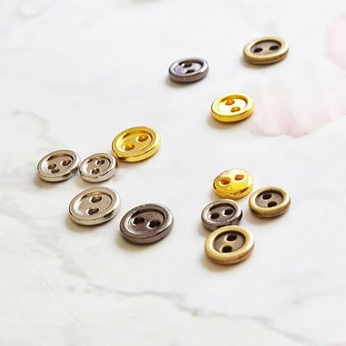 100 teile/los Runde Metall Knöpfe 6/7/8mm Schnalle Für DIY Nähen Dekoration 2 Löcher Taste Handwerk zubehör 100 teile/los Runde Metall Knöpfe 6/7/8mm Schnalle Für DIY Nähen Dekoration 2 Löcher Taste Handwerk zubehör von RIDAEX
