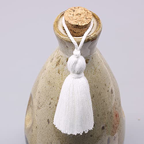 6 Stück 11 cm Baumwollquasten mit Fransen zum Aufhängen, Seil zum Selbermachen, Basteln, Quasten, Baumeln, Nähen, Vorhänge, Kleidungsstück, Heimdekoration, Zubehör 6 Stück 11 cm Baumwollquasten mit Fransen zum Aufhängen, Seil zum Selbermachen, Basteln, Quasten, Baumeln, Nähen, Vorhänge, Kleidungsstück, Heimdekoration, Zubehör von RIDAEX