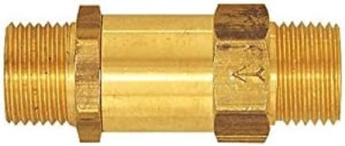 RIEGLER 103820-227.10 Rückschlagventil, Durchgangsform, MS, G 1/4 AG, 0,4-0,5 bar, 1Stk RIEGLER 103820-227.10 Rückschlagventil, Durchgangsform, MS, G 1/4 AG, 0,4-0,5 bar, 1Stk von Riegler