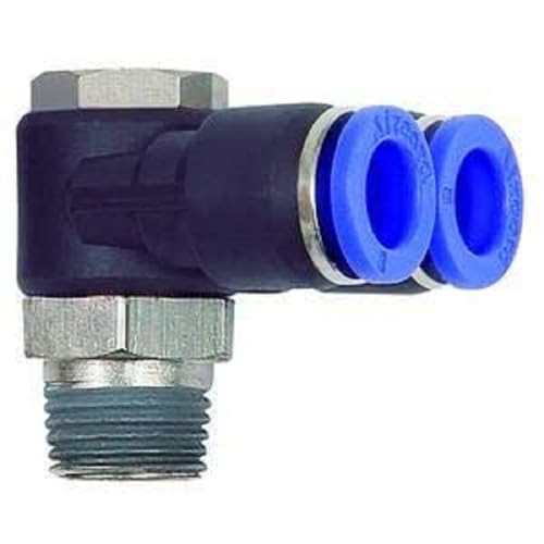 RIEGLER 109633-211.012-12 Y-Winkelsteckverschraubung »Blaue Serie«, drehbar, R 1/2 außen, 1Stk RIEGLER 109633-211.012-12 Y-Winkelsteckverschraubung »Blaue Serie«, drehbar, R 1/2 außen, 1Stk von Riegler