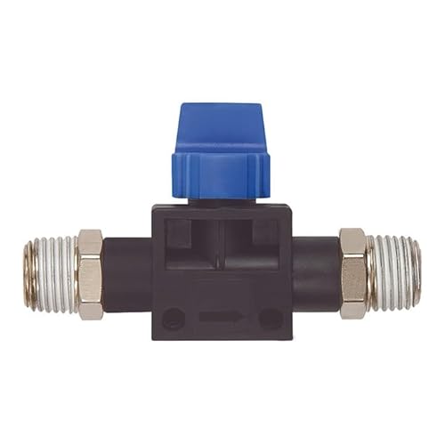 RIEGLER 110104-276.018 3/2-Wegeventil »Blaue Serie«,AG/AG R 1/8, Gewindebeschichtung, 1Stk RIEGLER 110104-276.018 3/2-Wegeventil »Blaue Serie«,AG/AG R 1/8, Gewindebeschichtung, 1Stk von Riegler