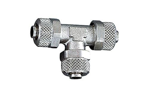 RIEGLER 110605-14.800-5 T-Verbinder, für Schlauch 5/3 mm, SW 8, Messing vernickelt, 1Stk RIEGLER 110605-14.800-5 T-Verbinder, für Schlauch 5/3 mm, SW 8, Messing vernickelt, 1Stk von Riegler
