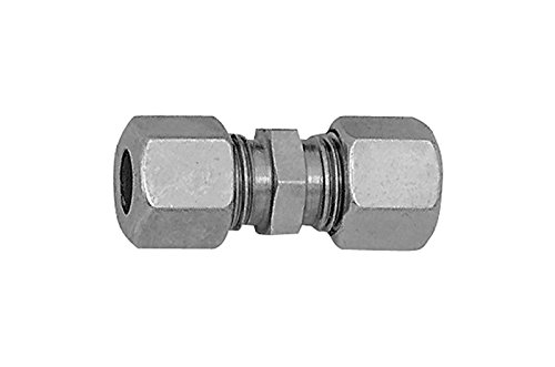 RIEGLER 112150-V 57 Gerade Verschraubung, Rohr-Außen-Ø 12 mm, Stahl verzinkt, 1Stk RIEGLER 112150-V 57 Gerade Verschraubung, Rohr-Außen-Ø 12 mm, Stahl verzinkt, 1Stk von Riegler