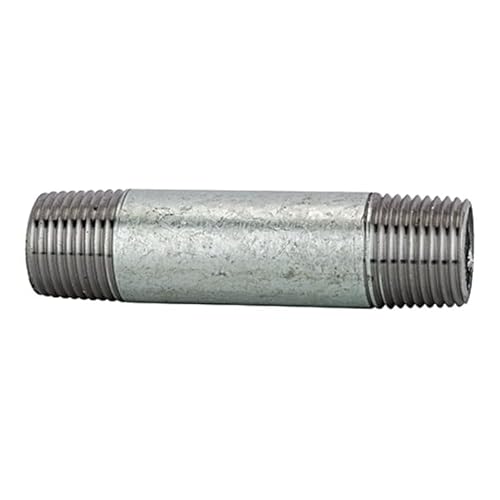 RIEGLER 113273-SFR 23-21280 Rohrdoppelnippel 23, AG/AG, R 2 1/2, Länge 80,0 mm, 1Stk von Riegler