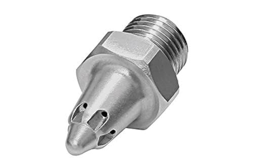 RIEGLER 114460-29.206 Lärmarme Runddüse, 1/2-27 UNS, Aluminium, Düsen-Außen-ø 11 mm, 1Stk RIEGLER 114460-29.206 Lärmarme Runddüse, 1/2-27 UNS, Aluminium, Düsen-Außen-ø 11 mm, 1Stk von Riegler