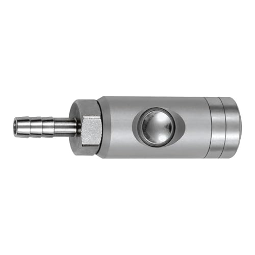 RIEGLER 134061-244.32-D-A Druckknopf-Sicherheitskupplung NW 5,5, drehbar, Alu, Tülle LW 9, 1Stk RIEGLER 134061-244.32-D-A Druckknopf-Sicherheitskupplung NW 5,5, drehbar, Alu, Tülle LW 9, 1Stk von Riegler
