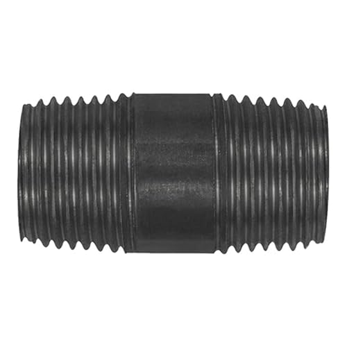 RIEGLER 135391-SFR23-10200-S Rohrdoppelnippel 23, AG/AG, R 1, Länge 200,0 mm, DIN EN 10241, 1Stk von Riegler