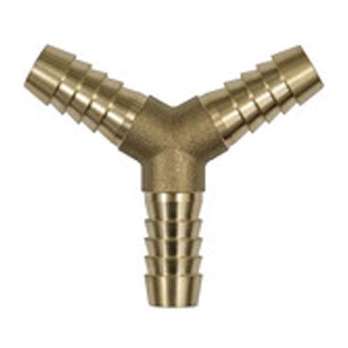RIEGLER 140113-172 A/0 Y-Schlauchverbindungsstutzen, für Schlauch LW 4 mm, Messing, 1Stk von Riegler