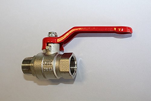 Riegler 115721 Kugelhahn "Ventilleitung", Handhebel blau, IG/ET, G 1/2 Riegler 115721 Kugelhahn "Ventilleitung", Handhebel blau, IG/ET, G 1/2 von Riegler