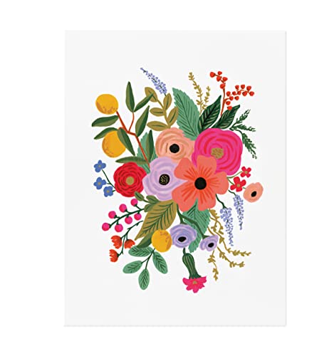RIFLE PAPER CO. Kunstdruck, hergestellt aus originalen Gouache-Gemälden, gedruckt in voller Farbe auf hellweißem, mattem Deckpapier, ideal für Dekoration (20,3 cm L x 25,4 cm B), Gartenparty von RIFLE PAPER CO.