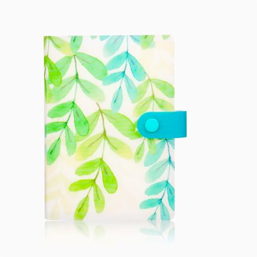 Quittungsgutschein-Organizer, 104 Taschen, kleines Akkordeon-Ordner, 17 x 12 cm, ideal für Karten, Rechnungen und Dokumente, Naturgrün Quittungsgutschein-Organizer, 104 Taschen, kleines Akkordeon-Ordner, 17 x 12 cm, ideal für Karten, Rechnungen und Dokumente, Naturgrün von RIHEAN