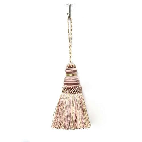 4 Stück Quaste hängende Vorhang Zubehör Anhänger Fransen Seide Faden Anhänger Dekoration Handgemachte Handwerk Schlüssel Quasten Mix Pink 4 Stück Quaste hängende Vorhang Zubehör Anhänger Fransen Seide Faden Anhänger Dekoration Handgemachte Handwerk Schlüssel Quasten Mix Pink von RIJPEX