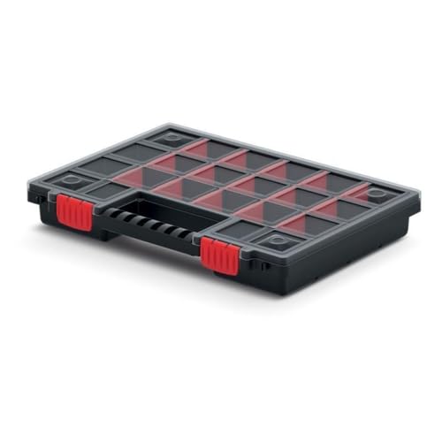 10er Set Sortimentskasten Sortierbox Kleinteilemagazin Trennstege von RILOOP