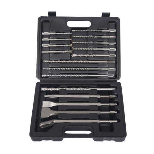 17tlg. Steinbohrer-Set Bohrer Meißel Bohrhammer Betonbohrer 17tlg. Steinbohrer-Set Bohrer Meißel Bohrhammer Betonbohrer von RILOOP