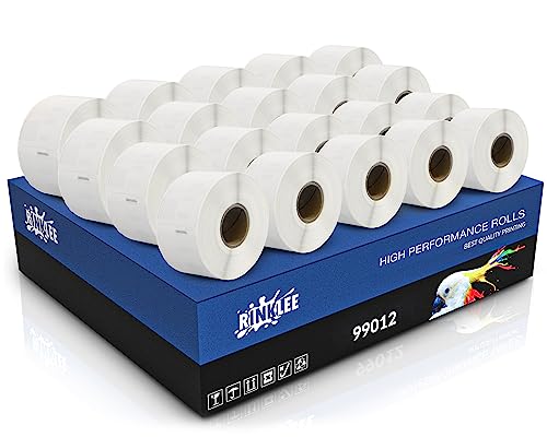 RINKLEE 99012 S0722400 Etiketten kompatibel für DYMO LabelWriter 4XL 450 400 330 320 310 Duo/Turbo/Twin Turbo SEIKO SLP 450 430 420 410 400 200 100 | 36 x 89 mm | 20 Rollen RINKLEE 99012 S0722400 Etiketten kompatibel für DYMO LabelWriter 4XL 450 400 330 320 310 Duo/Turbo/Twin Turbo SEIKO SLP 450 430 420 410 400 200 100 | 36 x 89 mm | 20 Rollen von RINKLEE