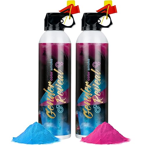 RISEMART Gender Reveal Konfetti Kanone Poppers, Gender Reveal Rauchbombe biologisch abbaubare Babyparty-Konfetti, Partyzubehör für Jungen und Mädchen Hochzeit, Feier, Geburtstag (1 Blau und 1 Rosa) RISEMART Gender Reveal Konfetti Kanone Poppers, Gender Reveal Rauchbombe biologisch abbaubare Babyparty-Konfetti, Partyzubehör für Jungen und Mädchen Hochzeit, Feier, Geburtstag (1 Blau und 1 Rosa) von RISEMART