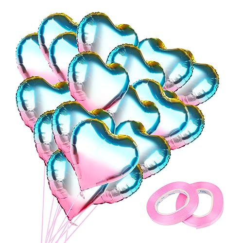 20 Stück Herz Folienballon Bunt, Heliumballon Herzen, Helium Ballons Herzform, Helium luftballons Herzballons, für Romantische Atmosphäre, Heiratsantrag, Geburtstag, Valentinstag Deko und Hochzeit 20 Stück Herz Folienballon Bunt, Heliumballon Herzen, Helium Ballons Herzform, Helium luftballons Herzballons, für Romantische Atmosphäre, Heiratsantrag, Geburtstag, Valentinstag Deko und Hochzeit von RISVOWO