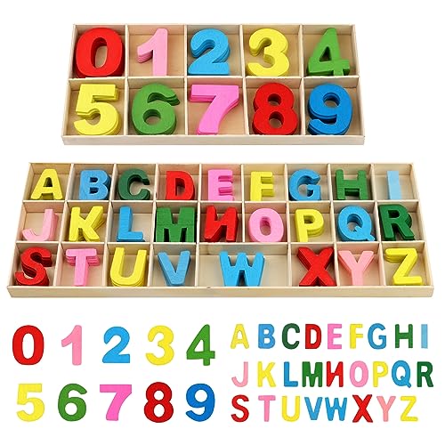 216 Stück Holzbuchstaben und Nummern Holzbuchstaben Großbuchstaben A-Z Kid Holzspielzeug Lernspielzeug für Kleinkinder - - Montessori Spielzeug für Kunsthandwerk Kleinkind 216 Stück Holzbuchstaben und Nummern Holzbuchstaben Großbuchstaben A-Z Kid Holzspielzeug Lernspielzeug für Kleinkinder - - Montessori Spielzeug für Kunsthandwerk Kleinkind von RISVOWO